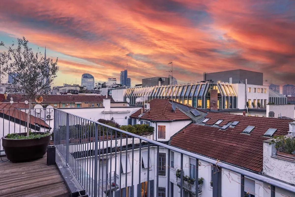 Apartment Moscova Elegance And Modern Design With Rooftop Milan Italy